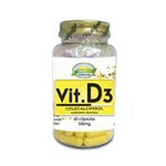 Ficha técnica e caractérísticas do produto Vitamina D3 (Colecalciferol) Nutrigold 60 Cápsulas