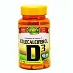 Ficha técnica e caractérísticas do produto Vitamina D3 Colecalciferol Unilife 60 Cápsulas