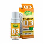 Ficha técnica e caractérísticas do produto Vitamina D3 em Gotas Sabor Menta - Unilife - 20ml