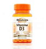 Ficha técnica e caractérísticas do produto Vitamina D3 Sundown 100 Comprimidos - Sundown Naturals Vitaminas