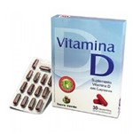 Ficha técnica e caractérísticas do produto Vitamina D Terra Verde 30 Cápsulas 400 Mg