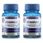 Vitamina D - 2 Un de 60 Cápsulas - Catarinense