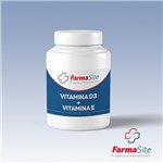 Ficha técnica e caractérísticas do produto Vitamina D3 + Vitamina e com 60 Cápsulas - Farmasite