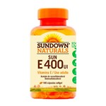 Ficha técnica e caractérísticas do produto Vitamina e 400 UI - 180 Cápsulas - Sundown - Sundown Naturals