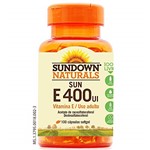 Ficha técnica e caractérísticas do produto Vitamina e 400UI - 100 Cápsulas, Sundown Naturals, Sundown Naturals