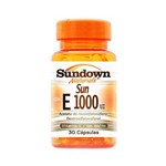 Ficha técnica e caractérísticas do produto Vitamina e - Sun e Sundown 1000 Ui com 30 Cápsulas