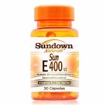 Vitamina e Sundown Sun e 400ui C/ 30 Cápsulas