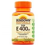 Ficha técnica e caractérísticas do produto Vitamina E Sundown Sun E 400ui C/ 180 Cápsulas