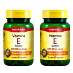 Vitamina e - 2X 60 Cápsulas - Maxinutri