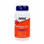 Ficha técnica e caractérísticas do produto Vitamina K2 100mcg (100 Cápsulas Veganas) Now Foods