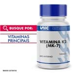 Ficha técnica e caractérísticas do produto Vitamina K2 100Mcg 90 Cápsulas