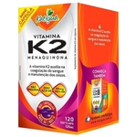 Ficha técnica e caractérísticas do produto Vitamina K2 Menaquinona 120 Mini Cápsulas Katigua