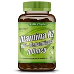 Ficha técnica e caractérísticas do produto Vitamina K2 Menaquinona 100mcg 60 cápsulas Lauton