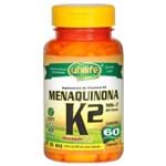 Ficha técnica e caractérísticas do produto Vitamina K2 Menaquinona 60 Capsulas de 500mg