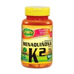 Ficha técnica e caractérísticas do produto Vitamina K2 Menaquinona 60 Capsulas