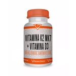 Ficha técnica e caractérísticas do produto Vitamina K2 Mk7 100mcg + Vitamina D3 10000ui 120 Cápsulas