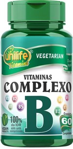 Ficha técnica e caractérísticas do produto Vitaminas do Complexo B 60 Comprimidos Unilife Vitamins