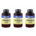 Ficha técnica e caractérísticas do produto Vitaminlife Omega 3 1000mg C/120 (Kit C/03)