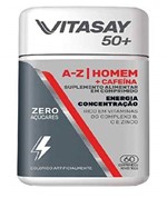 Ficha técnica e caractérísticas do produto Vitasay 50 Mais Comprimidos Cafeína Vitamina C/60
