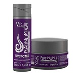Ficha técnica e caractérísticas do produto Vitiss Platinum Shampoo 200ml + Máscara 250g