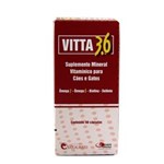 Ficha técnica e caractérísticas do produto Vitta 3,6 Suplemento Vitamínico Cães e Gatos 60 Comp - Agener União