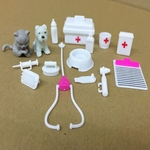 Ficha técnica e caractérísticas do produto 15pcs Mini Medical Equipment Set Brinquedos para Pet acessórios da boneca