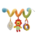 Ficha técnica e caractérísticas do produto Amyove Lovely gift Infantil Pingente Plush Toy Lion arco-íris Pingente Dentes Gum