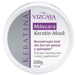 Ficha técnica e caractérísticas do produto Vizcaya Keratina Máscara de Queratina 200g - Vizcaya