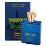 Ficha técnica e caractérísticas do produto Vodka Brasil Azul Paris Elysees Perfume Masculino de 100 Ml