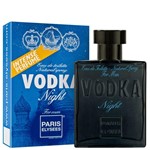 Ficha técnica e caractérísticas do produto Vodka Night Paris Elysees Masc.100 Ml Original