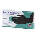 Ficha técnica e caractérísticas do produto Volk Sensivolk Luvas para Procedimentos Nitrílica Black G com 10