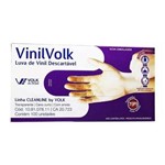 Ficha técnica e caractérísticas do produto Volk Vinil Luvas para Procedimentos com Amido P com 10