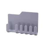 Ficha técnica e caractérísticas do produto Porta-escovas Wall Mounted Suporte Auto-Adesivo para Escova de Dentes Shaver Armazenamento