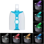 Ficha técnica e caractérísticas do produto WC lâmpada LED 8 cores Humano Indução Corpo impermeável UV Esterilização Luz