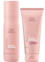 Ficha técnica e caractérísticas do produto Wella Invigo Blonde Recharge Shampoo (250ml) e Condicionador (200ml)