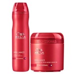 Ficha técnica e caractérísticas do produto Wella Professionals Brilliance Kit - Shampoo + Máscara - Wella Care
