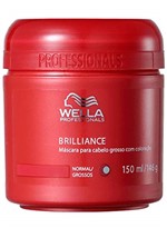 Ficha técnica e caractérísticas do produto Wella Professionals Brilliance Máscara para Cabelos Grossos 150ml