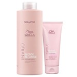 Ficha técnica e caractérísticas do produto Wella Professionals Invigo Blonde Recharge Kit Shampoo 1 Litro e Condicionador 200 Ml