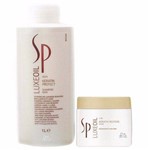 Wella Sp Luxe Kit Shampoo 1000ml + Máscara Tratamento 400ml