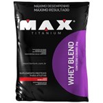 Ficha técnica e caractérísticas do produto Whey Blend 2Kg Max Titanium Morango - Proteina