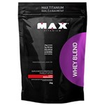 Ficha técnica e caractérísticas do produto Whey Blend Refil 2kg Max Titanium Whey Blend Refil 2kg - MORANGO