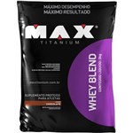 Ficha técnica e caractérísticas do produto Whey Blend Sc Max Titanium - 2kg - Morango