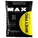Ficha técnica e caractérísticas do produto Whey Pro 1,5kg - Max Titanium - 907g - Chocolate