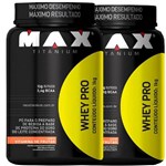 Ficha técnica e caractérísticas do produto Whey Pro 1kg Vitamina de Frutas 2x - Max Titanium
