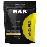 Ficha técnica e caractérísticas do produto Whey Pro Refil 1,5kg - Max Titanium