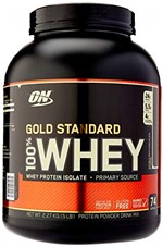 Ficha técnica e caractérísticas do produto Whey Protein 100% Gold Standard, Optimum Nutrition, Chocolate, 2270 G