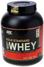 Ficha técnica e caractérísticas do produto Whey Protein 100% Gold Standard, Optimum Nutrition, Morango, 2270 G