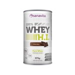 Whey Protein 100% H.I - Sanavita - Cacau 375g