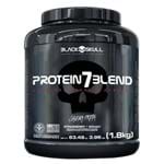 Ficha técnica e caractérísticas do produto Whey Protein 7 Blend - Black Skull-Amendoim-1800G