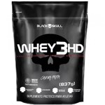 Ficha técnica e caractérísticas do produto Whey Protein 3HD 837g Cookies Cream Refil - Black Skull - Geral